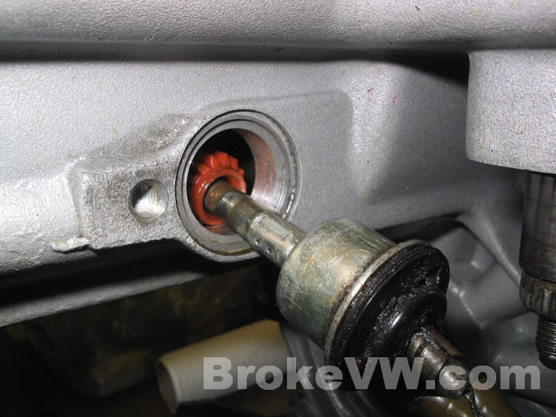 Speedometer cable broke while removing cluster. What to do now? VW